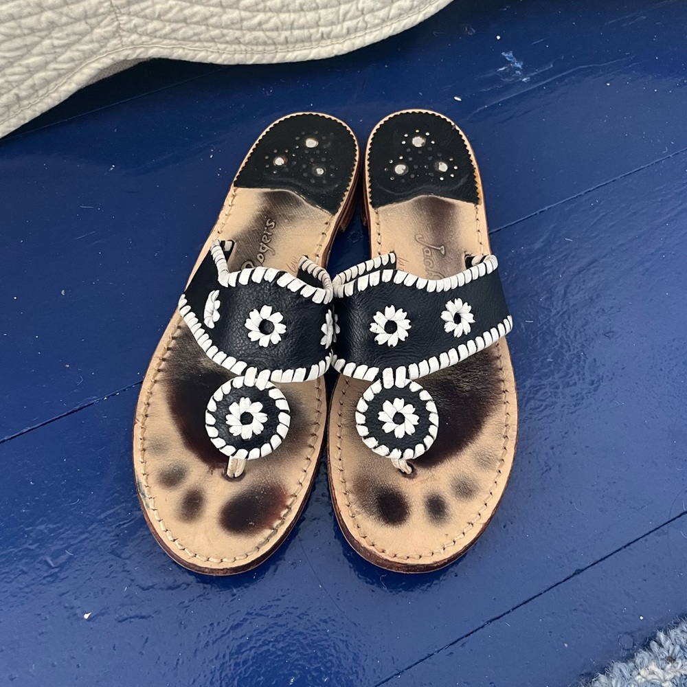 Black Jack Rogers Sandals